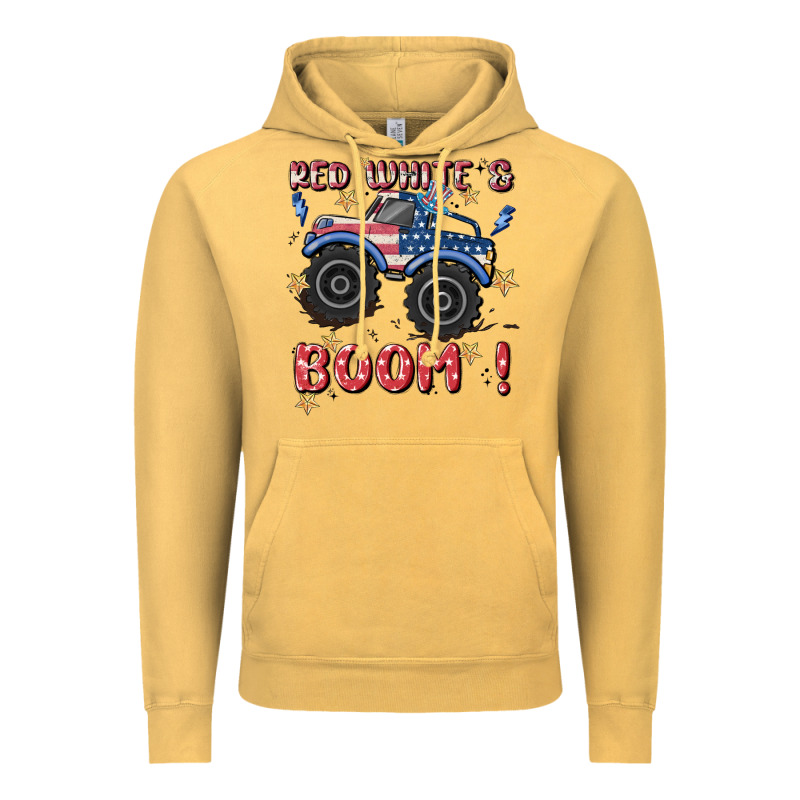 4th Of July Png, Monster Truck Vintage Hoodie by MaliasSmallBusiness | Teevron
