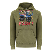 Vintage Olive 4th of july png, monster truck Vintage Hoodie - MaliasSmallBusiness