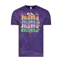 Cloud Purple easter mama Vintage Tee - MaliasSmallBusiness
