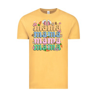 Vintage Mustard easter mama Vintage Tee - MaliasSmallBusiness