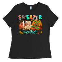 Black pumpkın Spıce Ladies Tee - AdoDesignShop