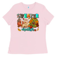 Bubblegum Pink pumpkın Spıce Ladies Tee - AdoDesignShop