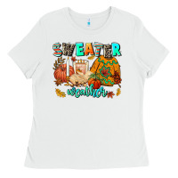 White pumpkın Spıce Ladies Tee - AdoDesignShop