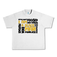 Lunar Rock i am a black man Urban Heavy Tee - MaliasSmallBusiness