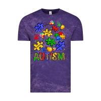 Cloud Purple autism Vintage Tee - JahusDesignShop