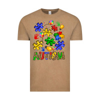 Vintage Coffee autism Vintage Tee - JahusDesignShop