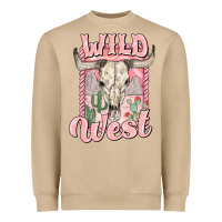 Mushroom wild west Heavyweight Sweatshirt - MaliasSmallBusiness