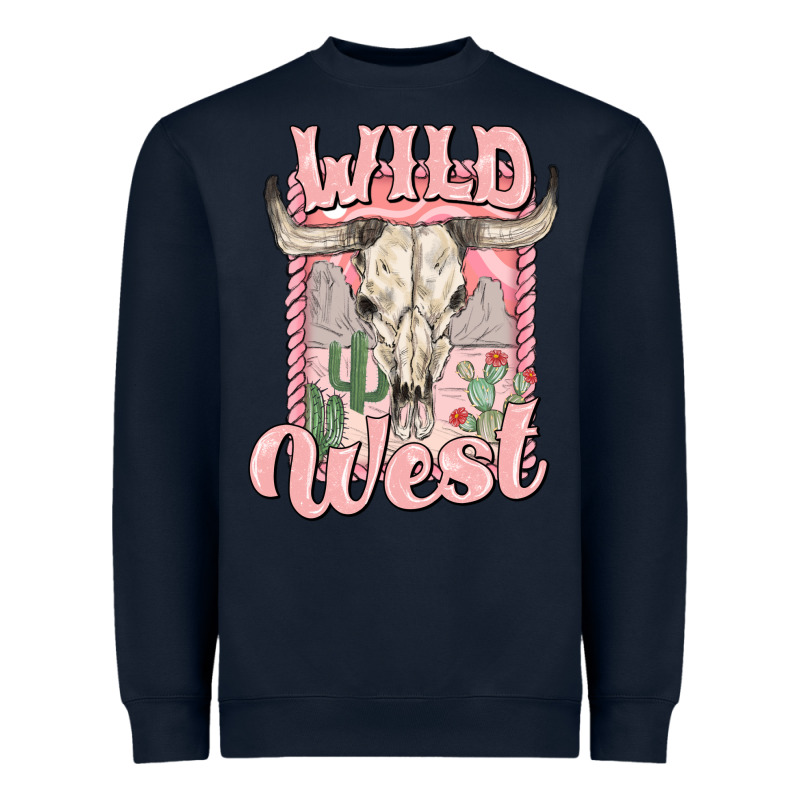 Wild West Heavyweight Sweatshirt by MaliasSmallBusiness | Teevron