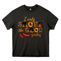 Asphalt i only smoke the good smokes Heavy Core Tee - AdoDesignShop
