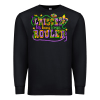Black laissez les bons temps router Premium Sweatshirt - CowGirlArtShop