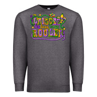 Charcoal Heather laissez les bons temps router Premium Sweatshirt - CowGirlArtShop
