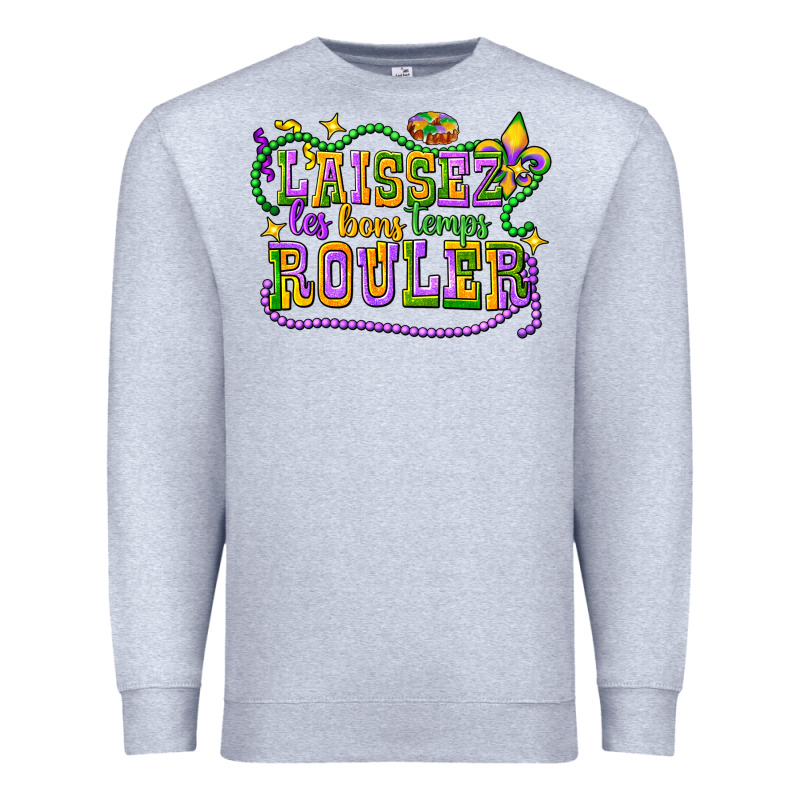 Laissez Les Bons Temps Router Premium Sweatshirt by CowGirlArtShop | Teevron
