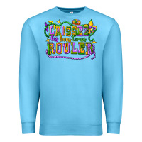 Ocean Blue laissez les bons temps router Premium Sweatshirt - CowGirlArtShop