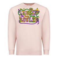 Pale Pink laissez les bons temps router Premium Sweatshirt - CowGirlArtShop