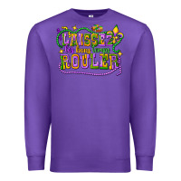 Purple laissez les bons temps router Premium Sweatshirt - CowGirlArtShop