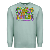 Seafoam laissez les bons temps router Premium Sweatshirt - CowGirlArtShop
