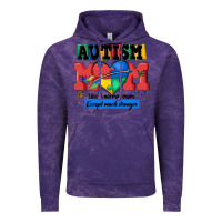 Cloud Purple autism mom like a normal mom Vintage Hoodie - MaliasSmallBusiness