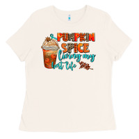 Bone pumpkin spice living my best life Ladies Tee - AdoDesignShop