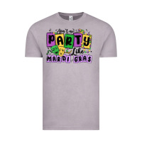 Vintage Zinc aint no party like mardi gras Vintage Tee - MaliasSmallBusiness