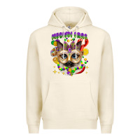 Tofu meowdi gras mardi gras cat Premium Hoodie - CowGirlArtShop