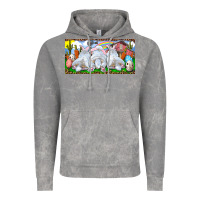 Cloud Rock Easter Bunnies Vintage Hoodie - RanaPortraitStore