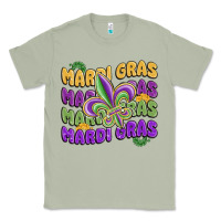 Matcha mardi gras with fleur de lis Classic Tee - MaliasSmallBusiness