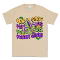 Mushroom mardi gras with fleur de lis Classic Tee - MaliasSmallBusiness