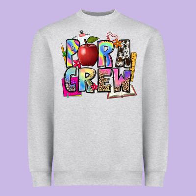 Para Crew Heavyweight Sweatshirt Designed By Nancycooperartshop