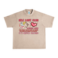 French Oak self love club Urban Heavy Tee - MaliasSmallBusiness