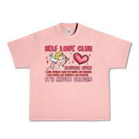 Salmon self love club Urban Heavy Tee - MaliasSmallBusiness