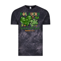 Cloud Black not lucky simply blessed Vintage Tee - MaliasSmallBusiness