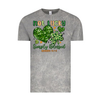 Cloud Rock not lucky simply blessed Vintage Tee - MaliasSmallBusiness