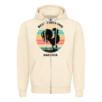 Sandshell Best Clucking Dad Ever Zipper Hoodie - Bettercallsaul