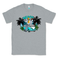 Heather Grey beach please Classic Tee - CowhideDigitalArt