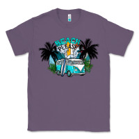 Lavender beach please Classic Tee - CowhideDigitalArt