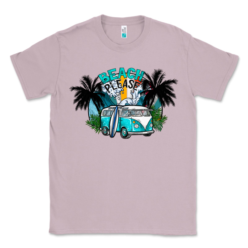 Beach Please Classic Tee by CowhideDigitalArt | Teevron