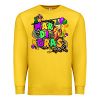 Lemon louisiana map mardi gras Premium Sweatshirt - CowGirlArtShop