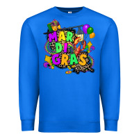 True Royal louisiana map mardi gras Premium Sweatshirt - CowGirlArtShop