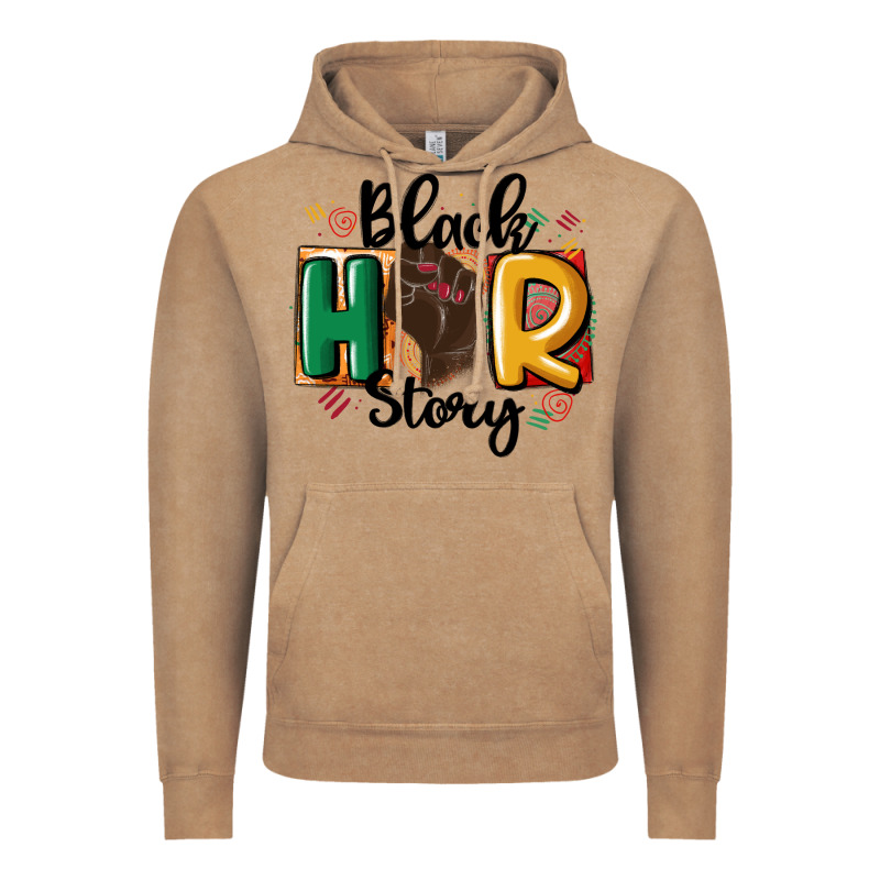 Black Story Vintage Hoodie by MaliasSmallBusiness | Teevron