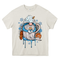 Cream winter gnome coffee Heavy Core Tee - JahusDesignShop