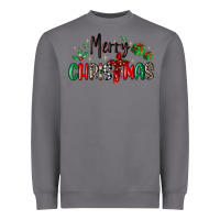 Storm faith cross merry christmas Heavyweight Sweatshirt - MaliasSmallBusiness