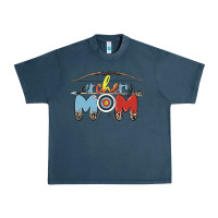 Midnight Navy archery mom Urban Heavy Tee - MaliasSmallBusiness