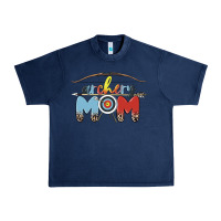 Navy archery mom Urban Heavy Tee - MaliasSmallBusiness