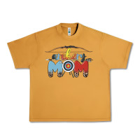 Peanut Butter archery mom Urban Heavy Tee - MaliasSmallBusiness