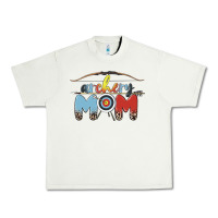 Pistachio archery mom Urban Heavy Tee - MaliasSmallBusiness