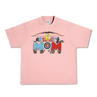 Salmon archery mom Urban Heavy Tee - MaliasSmallBusiness