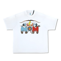White archery mom Urban Heavy Tee - MaliasSmallBusiness