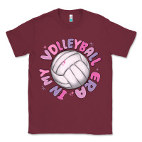 Burgundy in my volleyball era Classic Tee - MaliasSmallBusiness