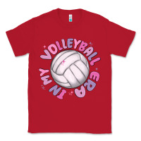 Red in my volleyball era Classic Tee - MaliasSmallBusiness