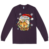 Plum christmas beer Long Sleeve Tee - MaliasSmallBusiness